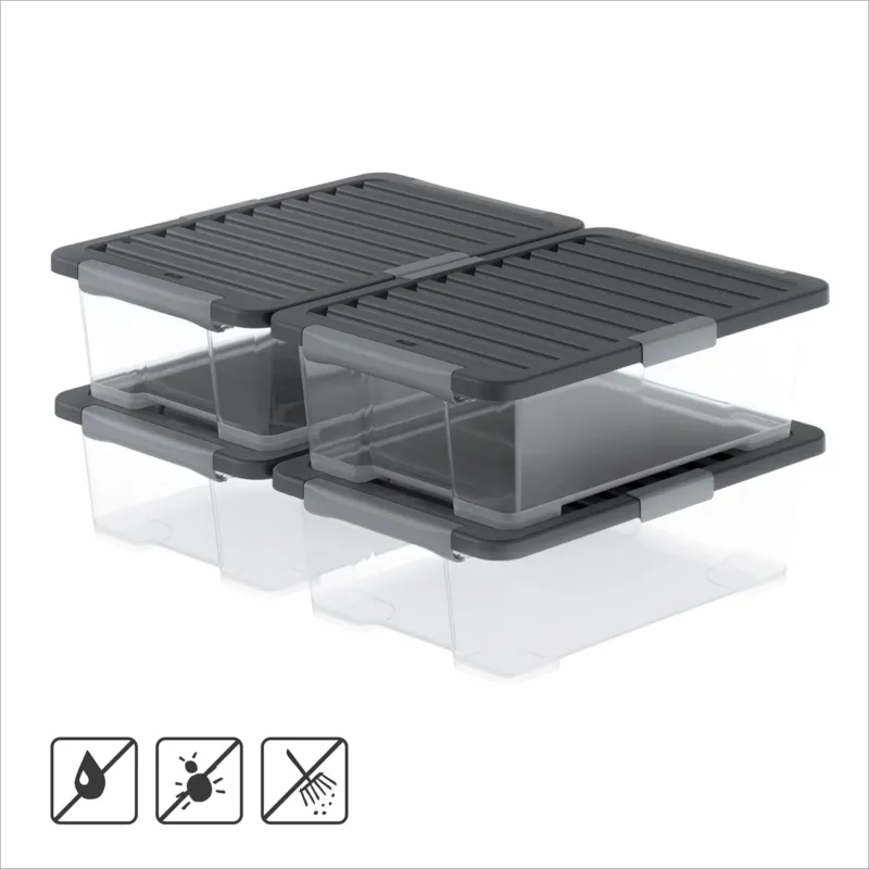 Boxen-Set - 4-teilig 30l CORE Pro