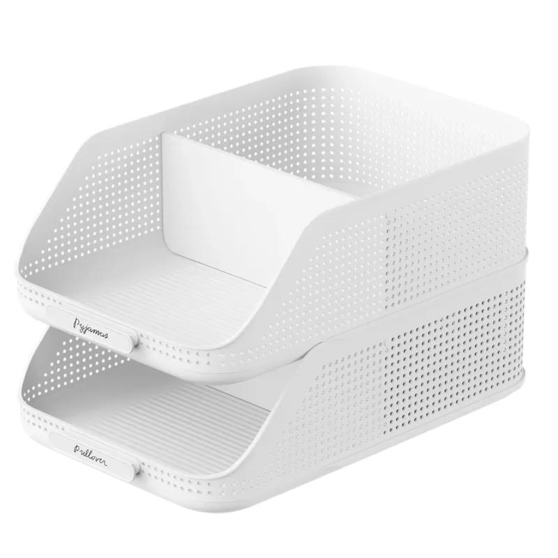 Kleiderschrank Organizer 2er Set Tray L | WOP
