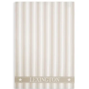 LEXINGTON Icons Cotton Twill Waffle Striped Geschirrtuch