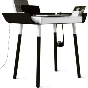 Bureau 1 tiroir noir My Writing Desk - Emko