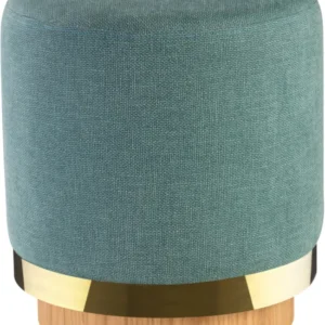 Tabouret en coton bleu indien Stool - RED Edition