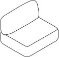 Torio Sofa - Sessel 100x85 [85]