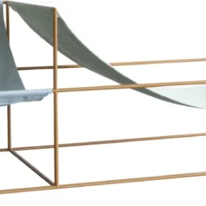 Fauteuil et chaise longue Duo Seat / Bleu / Vert - valerie_objects