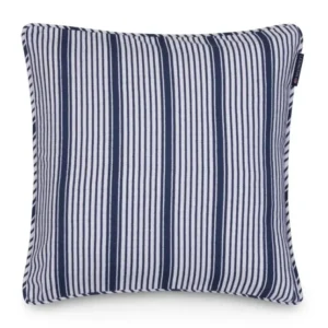 Lexington Classic Striped Organic Cotton Twill Kissenhülle