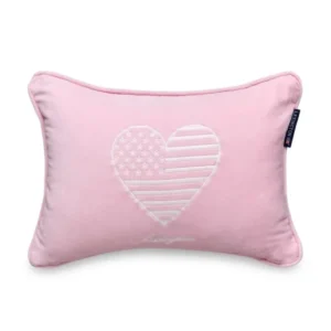 LEXINGTON Signature Star Kissen für Babys aus Bio-Baumwolle, rosa