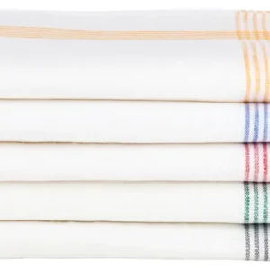 3er Pack Reinleinen Geschirrtücher Gläsertuch 100% Leinen 50x70 Rahmen 2-263 KRACHT