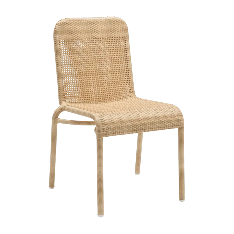 2 Chaises de jardin en résine naturelle Tobago - KOK - The Cool Republic