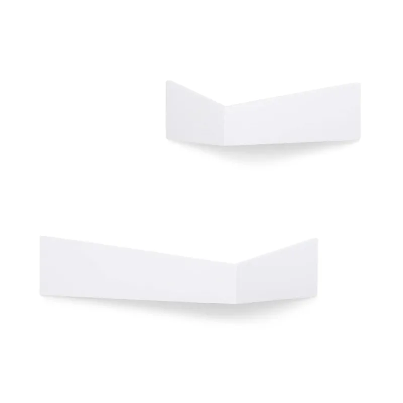 2 Étagères blanches S et M Pelican - Woodendot - The Cool Republic