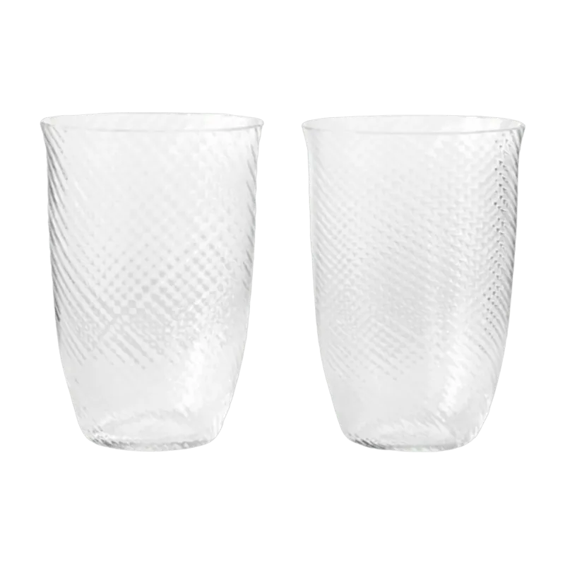 2 Grands verres à eau transparents Collect - &tradition - The Cool Republic