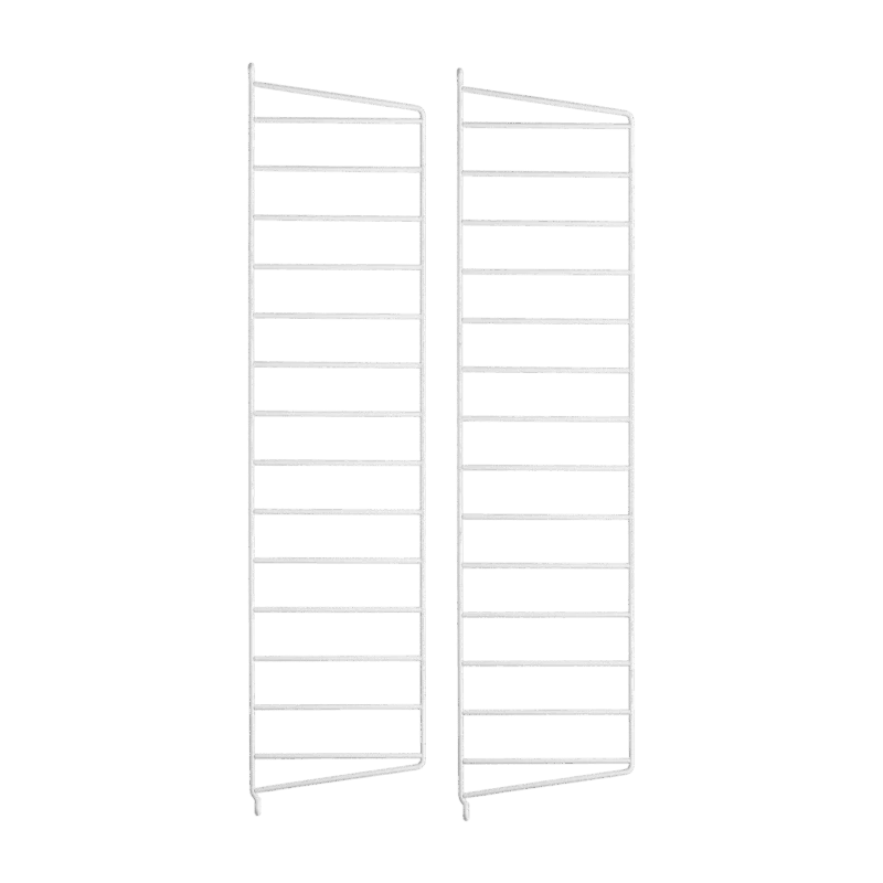 2 Montants blancs à fixer 20x75 cm - String furniture - The Cool Republic