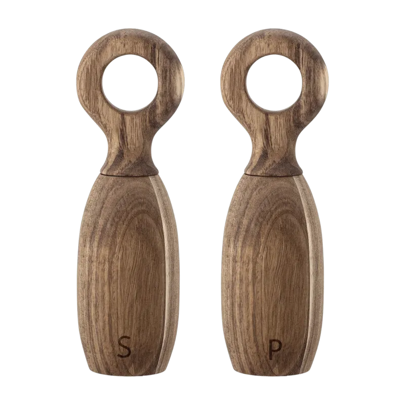2 Moulins sel et poivre en bois Scandi - Bloomingville - The Cool Republic
