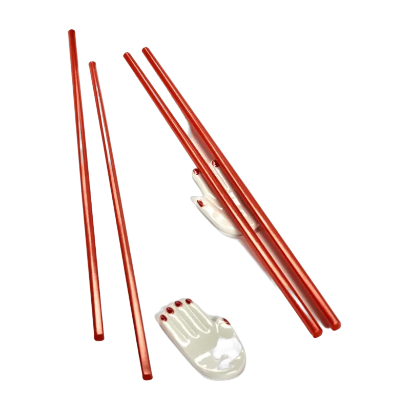 2 Pose-baguettes et 4 baguettes Table nomade - Serax - The Cool Republic