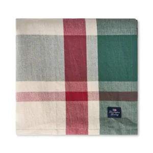Lexington Checked Linen/Cotton Holiday Tischdecke