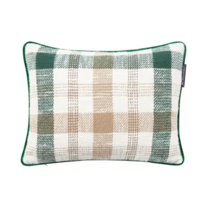 Lexington Checked Recycled Cotton Kissen mit Füllung