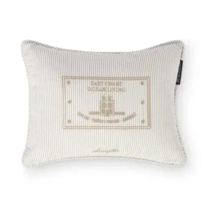 Lexington Striped Kissen aus Bio-Baumwolle mit Füllung
