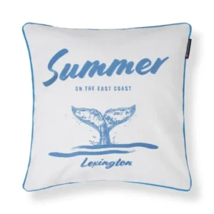 Lexington Summer Whale Kissenhülle