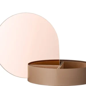 Boîte à bijoux rose Gutta - AYTM