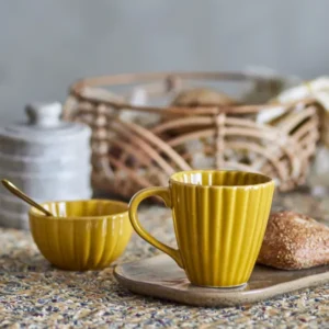 Latina Bowl Yellow Stoneware - Bloomingville — 330517.jpg