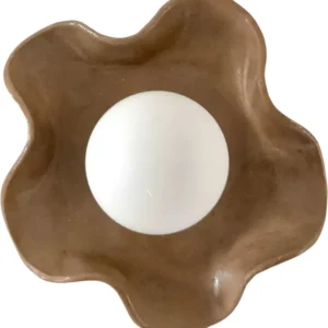 Applique murale en céramique chocolat et bois 20x11x27cm Jelly - Carré Coco — 353508.jpg