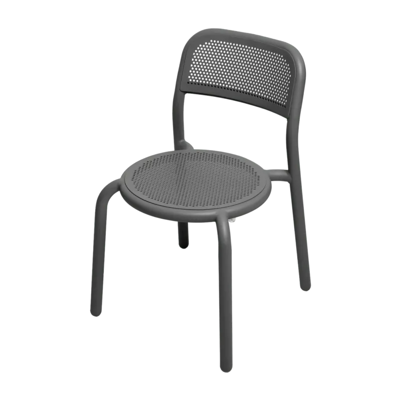 4 Chaises anthracites Toni - Fatboy - The Cool Republic