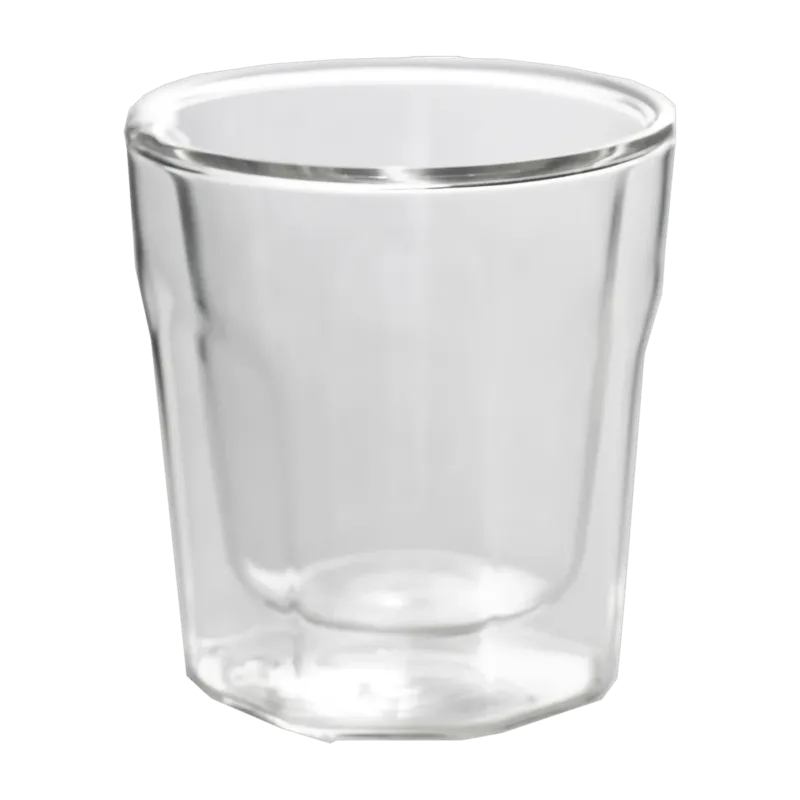 4 Tasses à Espresso en verre transparent - Serax - The Cool Republic
