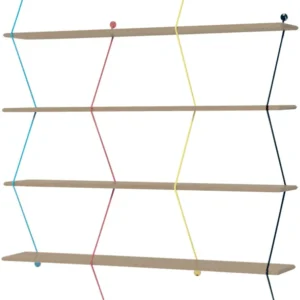 Etagère Climb en noyer 120 cm Multicolore - La Chance