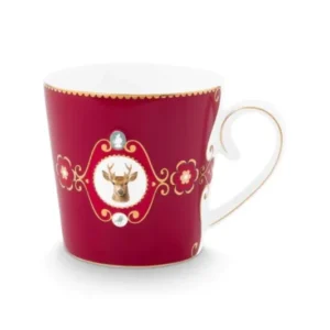PiP Studio Tasse Love Birds Medallion Hirsch