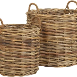 2 Paniers en rotin Maxi-Weave - KOK