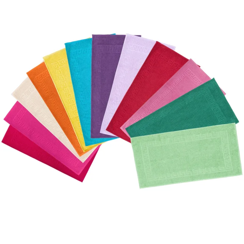 Floringo Badvorleger Duschvorleger 50x75 cm exclusiv 1100g/m² Zwirn