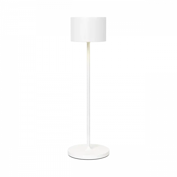 blomus FAROL Akku LED-Tischleuchte – Aluminium, IP54, outdoor
