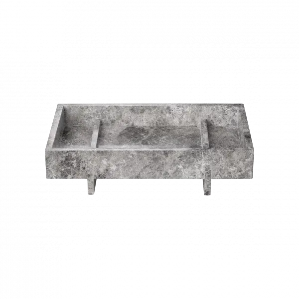 blomus ABENTO Marmortablett M – edle Bad-Ablage