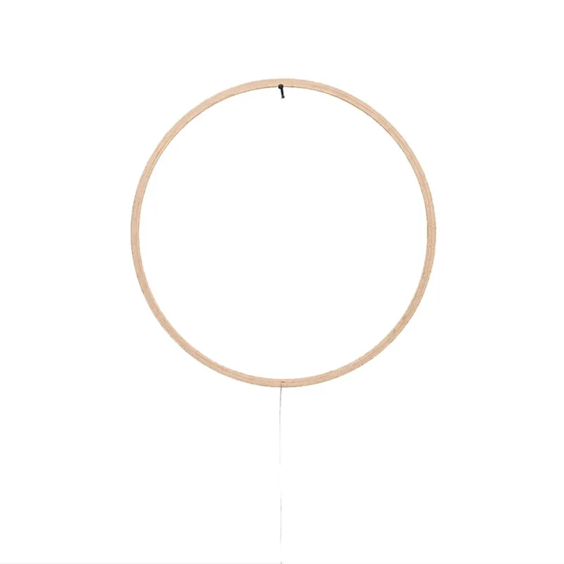 Applique avec prise en bois naturel S Eclipse - Tilen Sepic