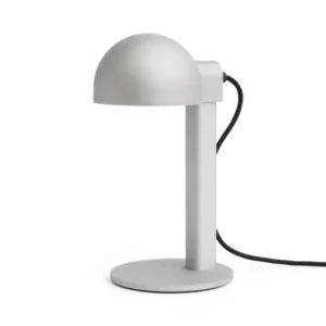 Lampe de table en métal gris argenté 14x17x28cm Posto - Hay