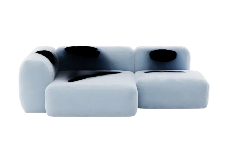 eisblau,kissen-basis-standard