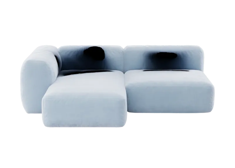 eisblau,kissen-basis-standard