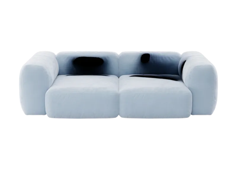 eisblau,kissen-basis-standard