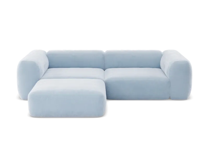 eisblau
