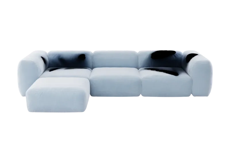 eisblau,kissen-basis-standard