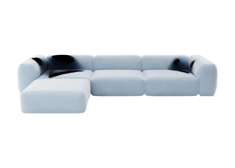eisblau,kissen-basis-standard