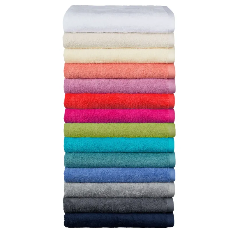 2er Set Duschtuch 70x140 cm 100% Baumwolle ca. 480g/m² P.K.-Collection