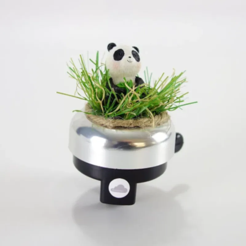 Fahrradklingel „Hardy Panda“ 6 cm von DUDERINO – Produktansicht 1