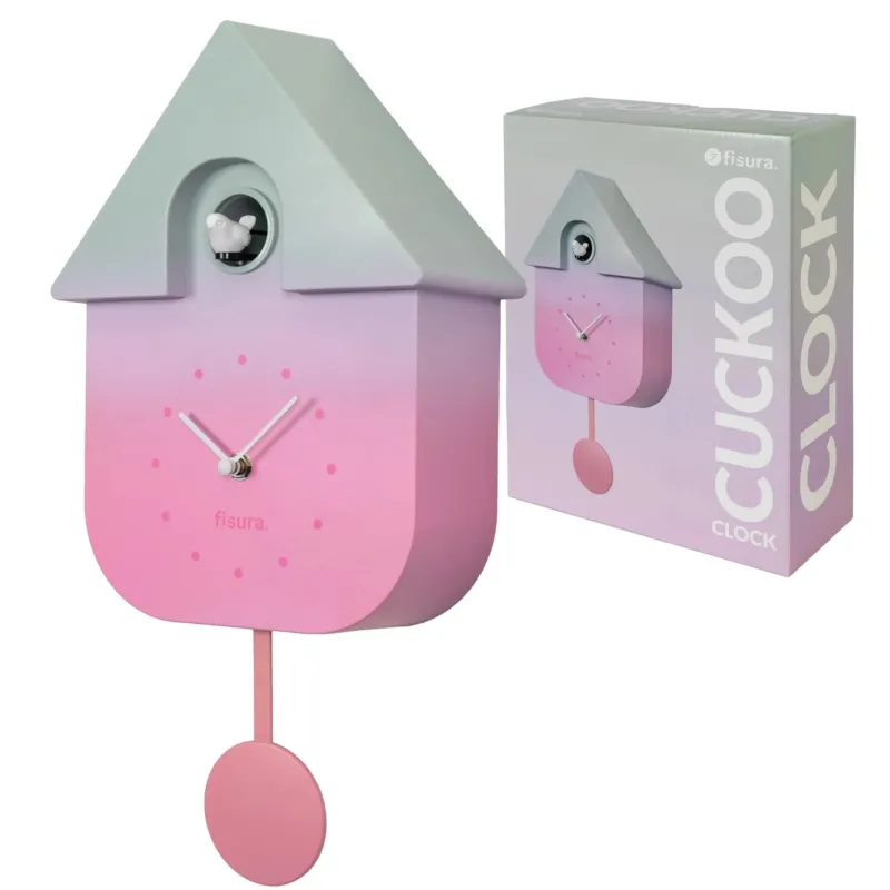 Fisura CUCKOO Clock „Farbverlauf Pastell“ – Produktansicht 1