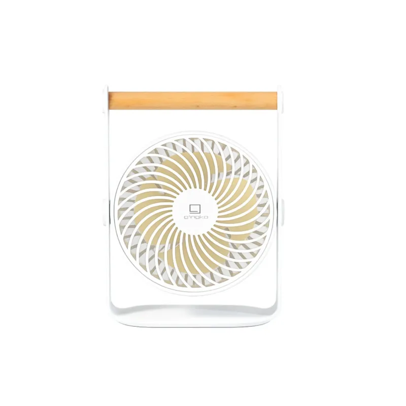 Lyra Portable Desk Fan "Lunar White" • Gingko – Produktansicht 1