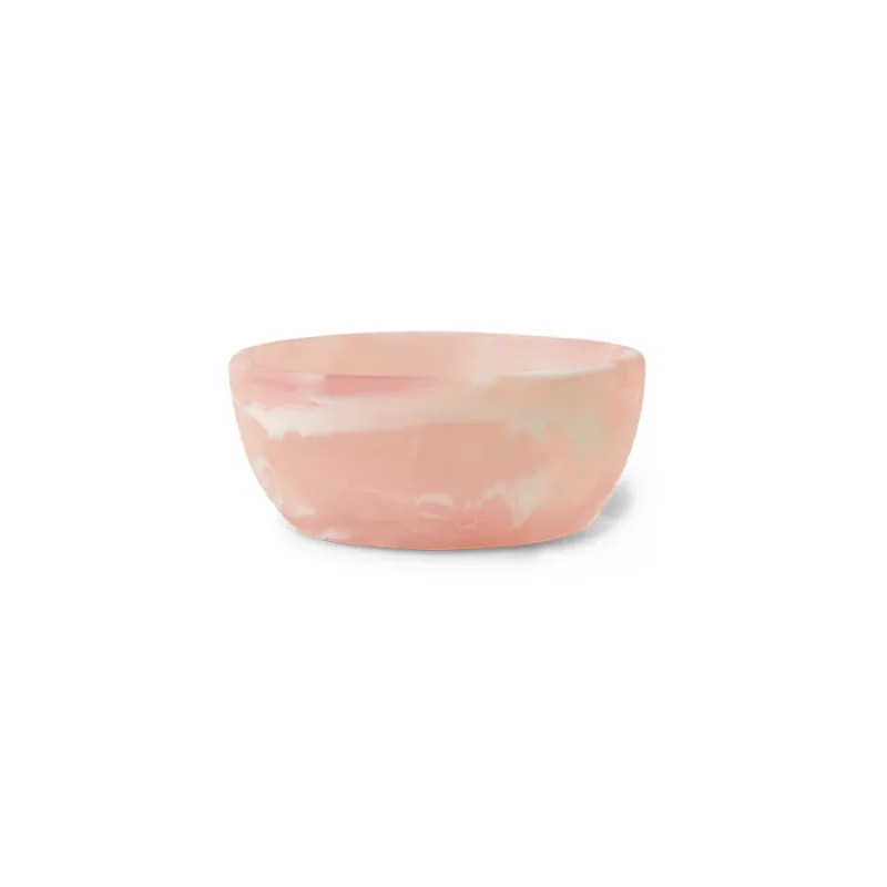 HKliving Patio Servierschale aus Polyresin – Marmor-Optik