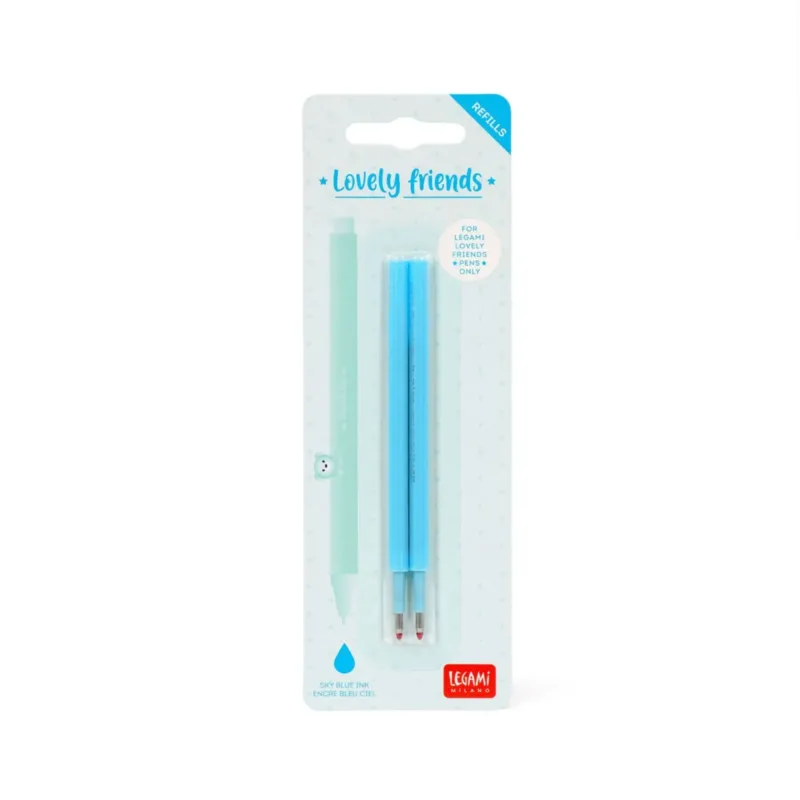 Himmelblaue Ersatzmine für Gelstift - Lovely Friends von LEGAMI, Produktansicht 1