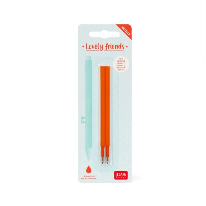 Orange Ersatzmine für Gelstift - Lovely Friends von LEGAMI, Produktansicht 1
