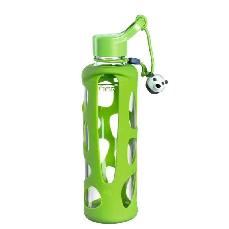 Trinkflasche BAMBINI 500 ml grün Panda von LEONARDO
