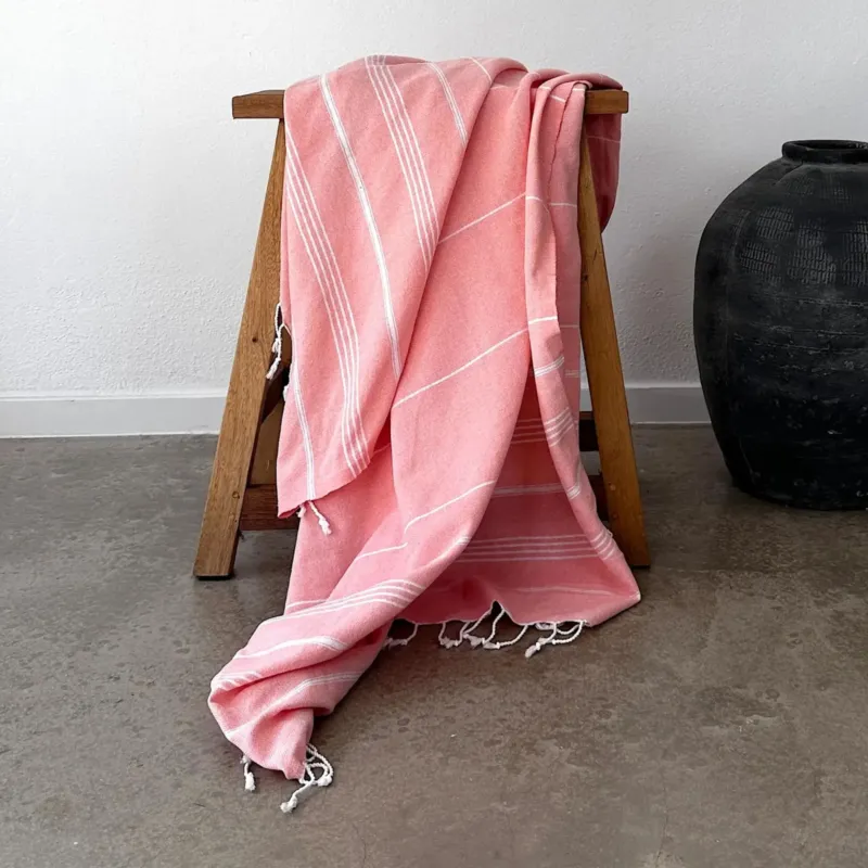 LEY! Plaid / Hamamtuch „Rosé“