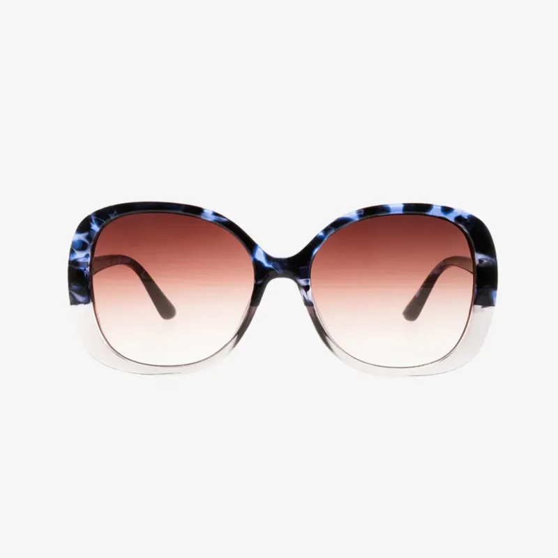 Sonnenbrille "Blau Tortoise" SG008-BG – OOZOO – Ansicht 1