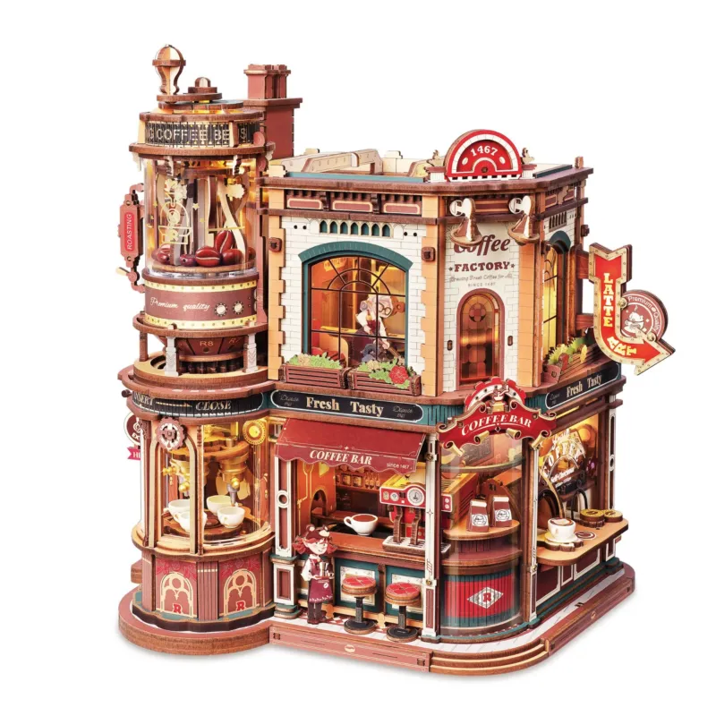 DIY Bastelset - "Dream Coffee Factory" • Rolife
